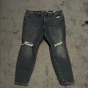 Old Navy skinny rockstar high rise super skinny size 20